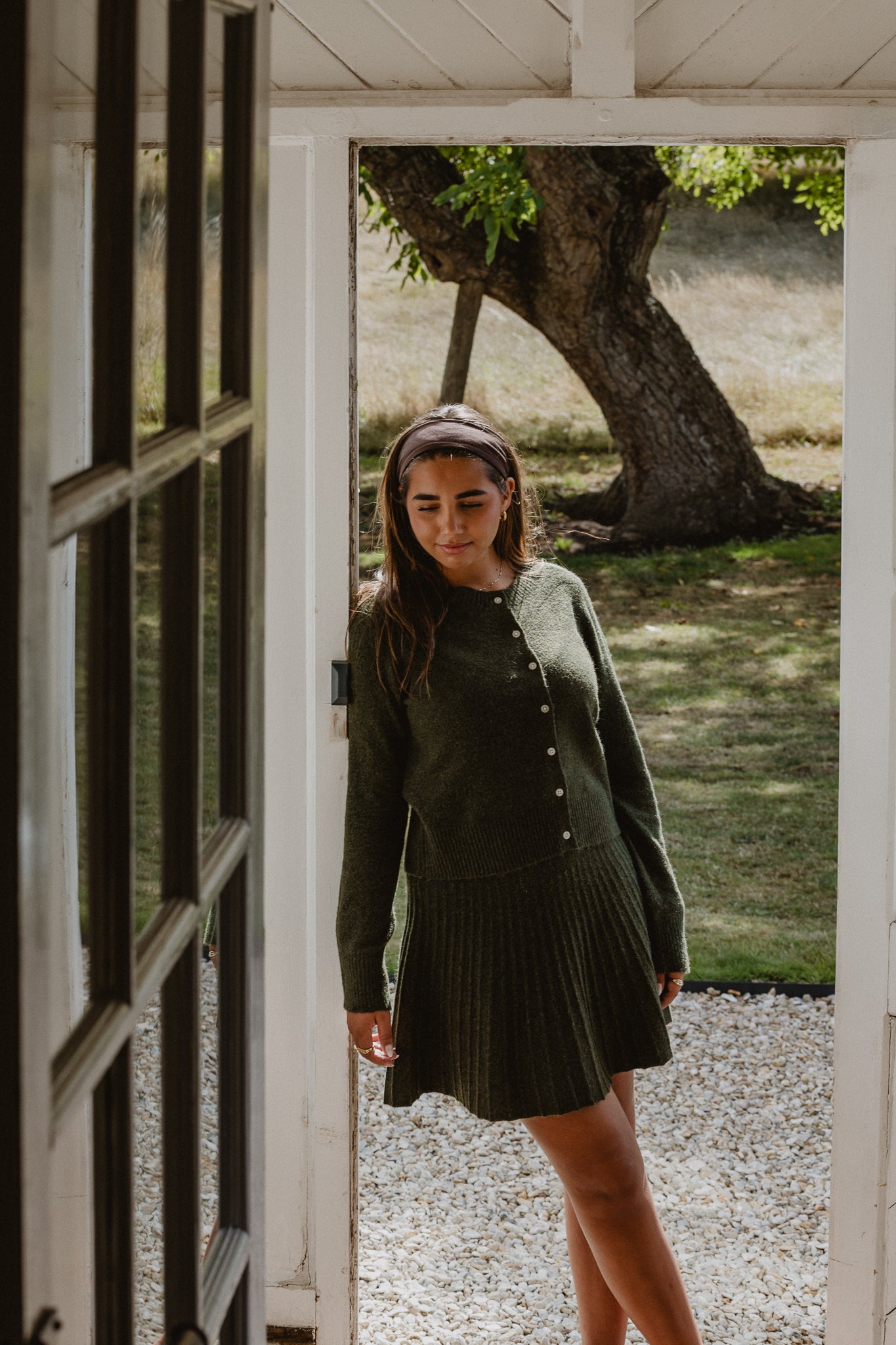 VMMACY Short Skirt - Grape Leaf